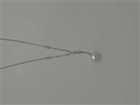 Collana Gioielleria Dossena  Donna in Oro bianco Perla COOR-275-253